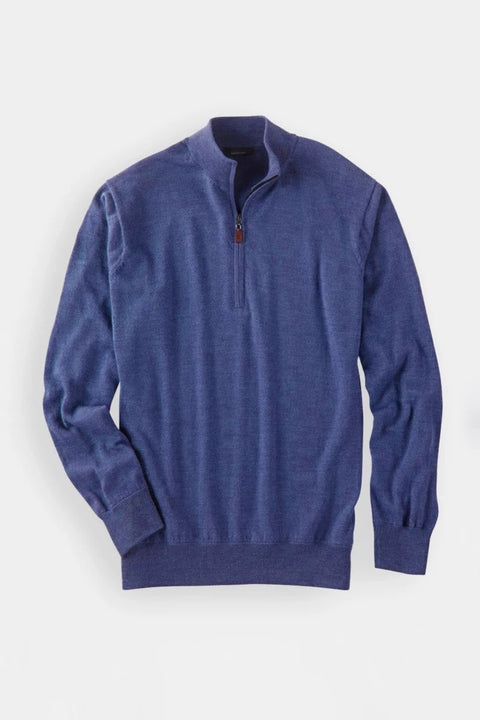 EXTRA FINE MERINO 1/4 ZIP