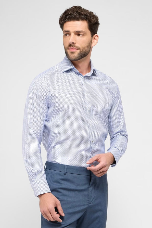 PRINTED TWILL MODERN FIT CUTAWAY COLLAR (4173-XD82)