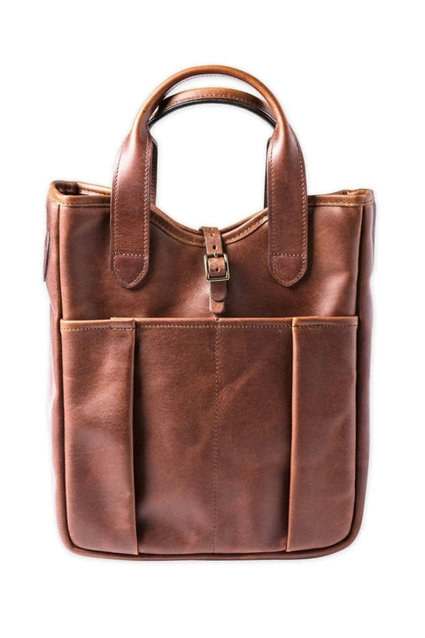 LEATHER WHISKEY TOTE