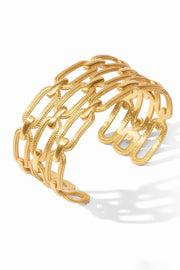 CHEVAL PAPERCLIP CUFF- GOLD