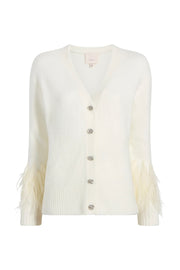 BRIANA FEATHER CARDIGAN