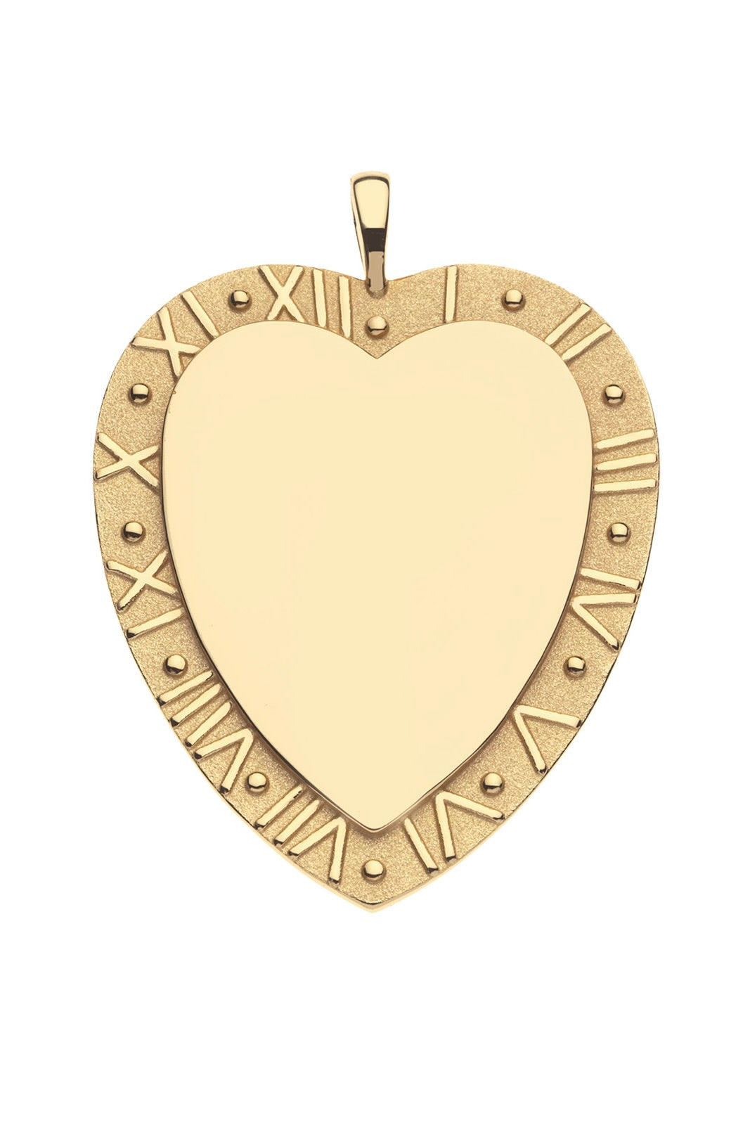 LOVE ACROSS ALL TIME HEART PENDANT- MINI TWIST CHAIN