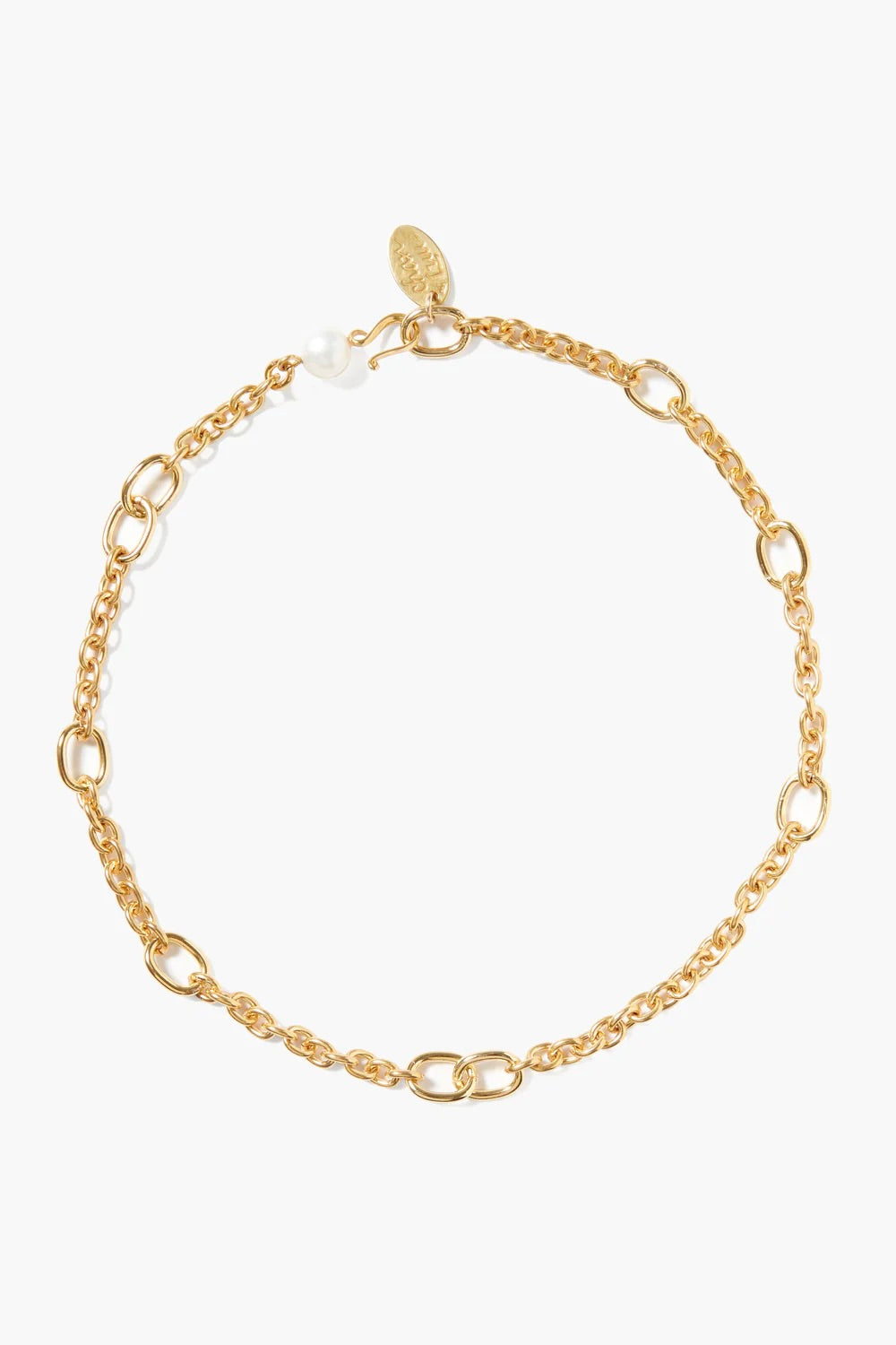 FRANCES SHORT NECKLACE- GLD