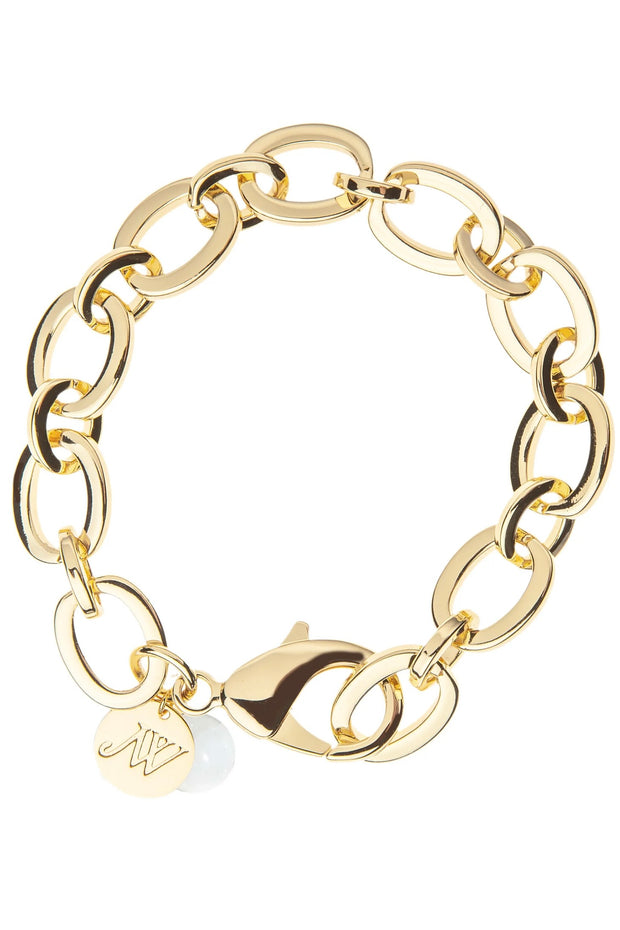 CHUNKY LINK BRACELET- GOLD