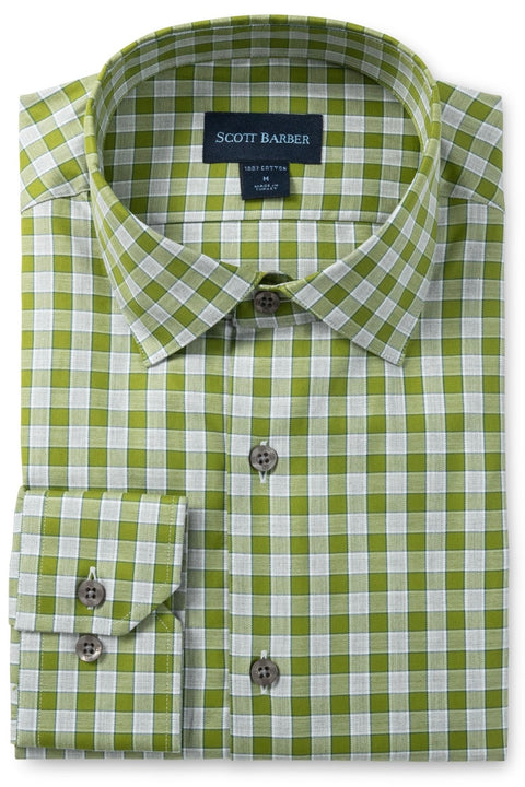 MELANGE EXPLODED CHECK SHIRT