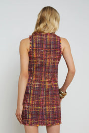 FLORIAN TWEED SHIFT DRESS