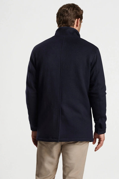 CROWN FLEX FLEECE CITY COAT