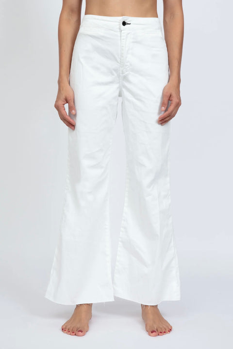 CROPPED BRIGHTON TWILL PANT