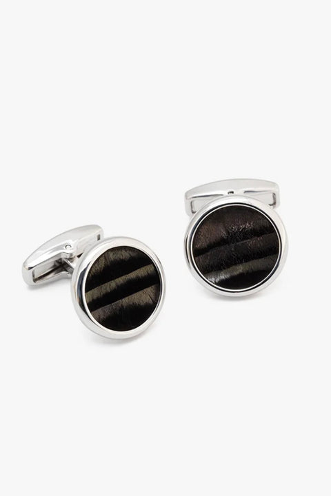 CHINO CUFFLINKS RHODIUM