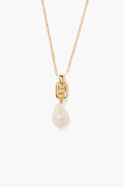 BAROQUE PEARL DROP NECKLACE (NGZ-15243)