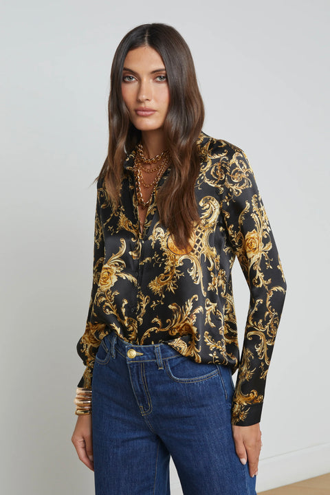 TYLER L/S BLOUSE (40223BAV)