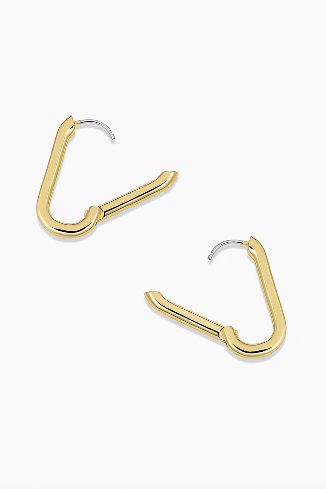 ZOEY SHIMMER HOOPS- GLD