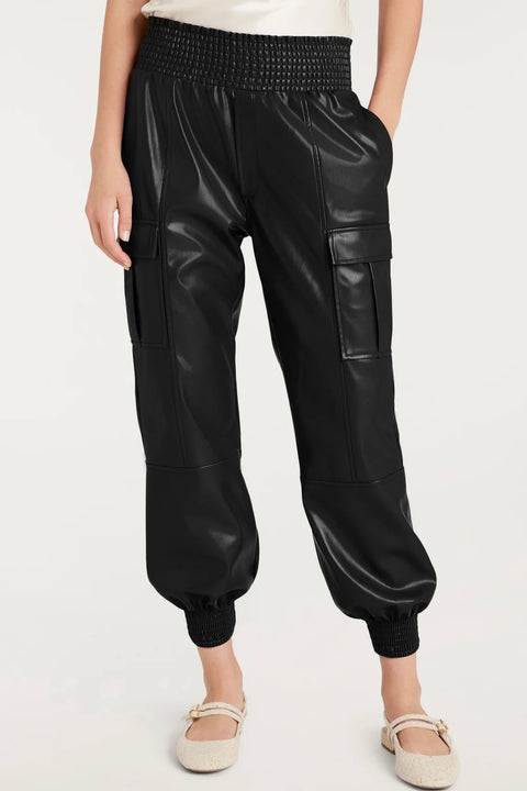 LT VEGAN LEATHER JENNING PANTS