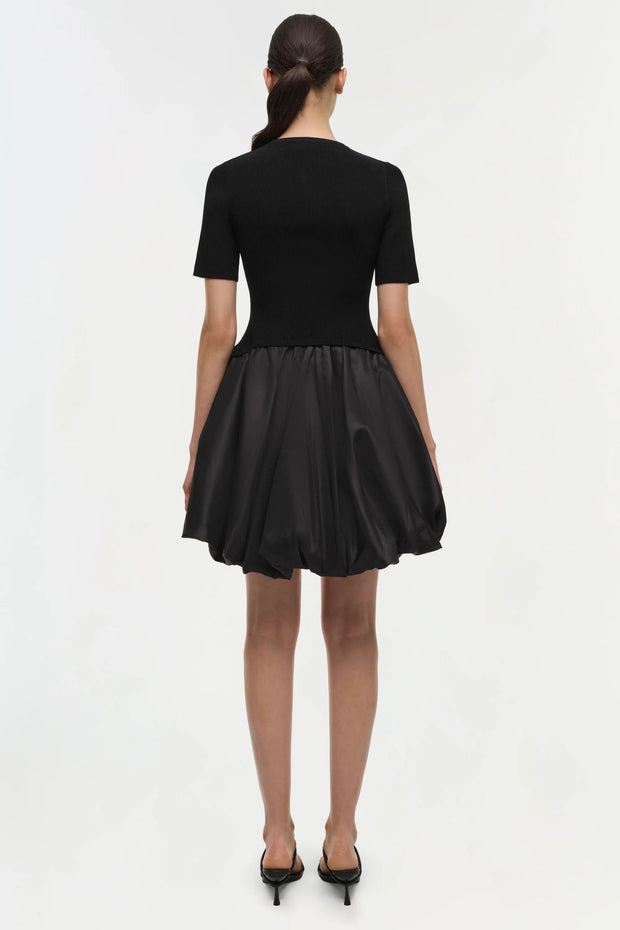 KENNY S/S BUBBLE MINI DRESS