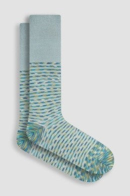 FASHION MERCERIZED SOCKS SAGE OS