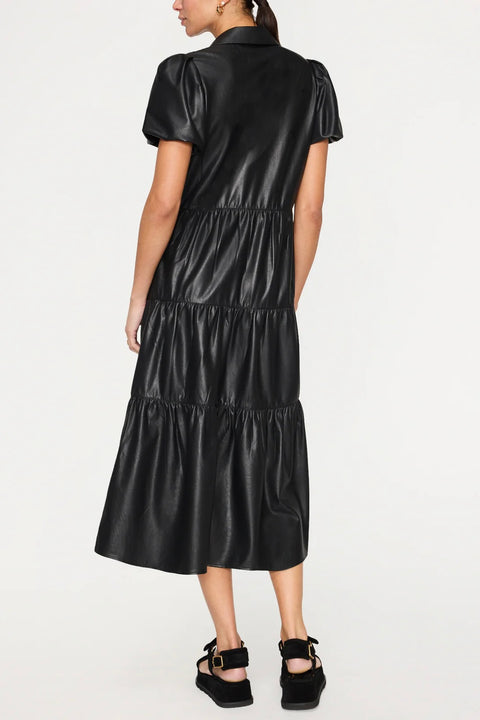 HAVANA VEGAN LEATHER DRESS