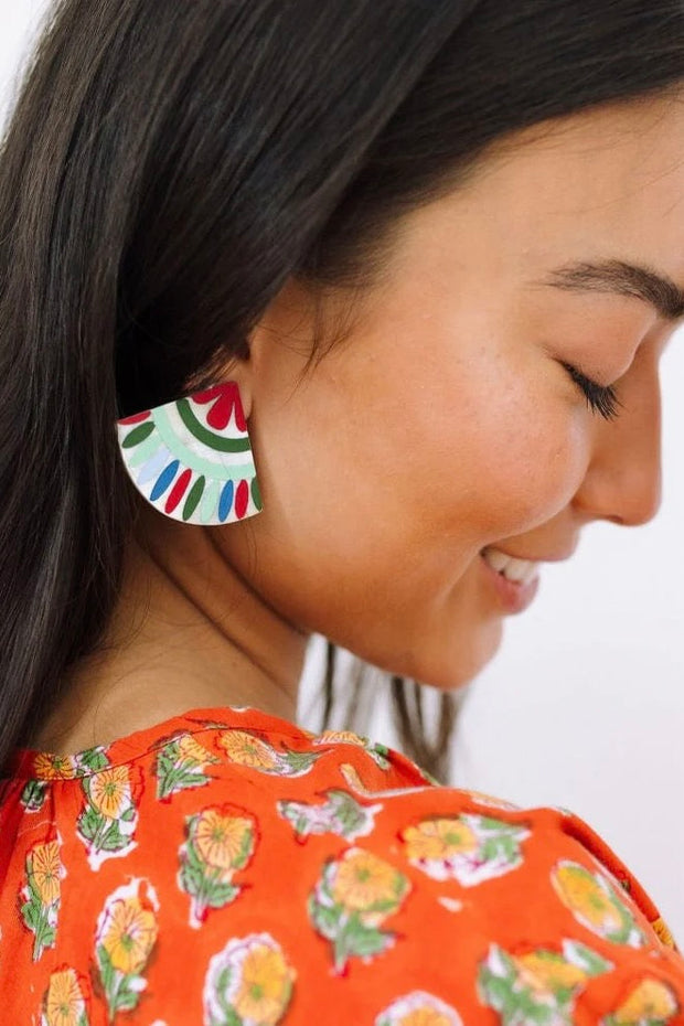 FA LA LA TILE EARRINGS