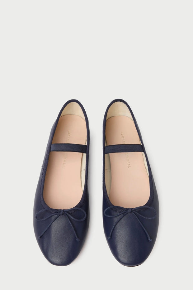 LEONIE SOFT BALLET FLAT NVY