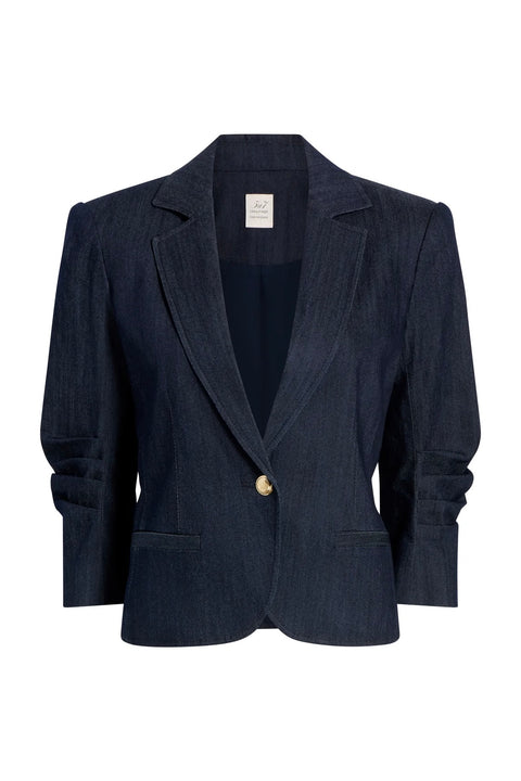 PETITE DENIM KHLOE BLAZER