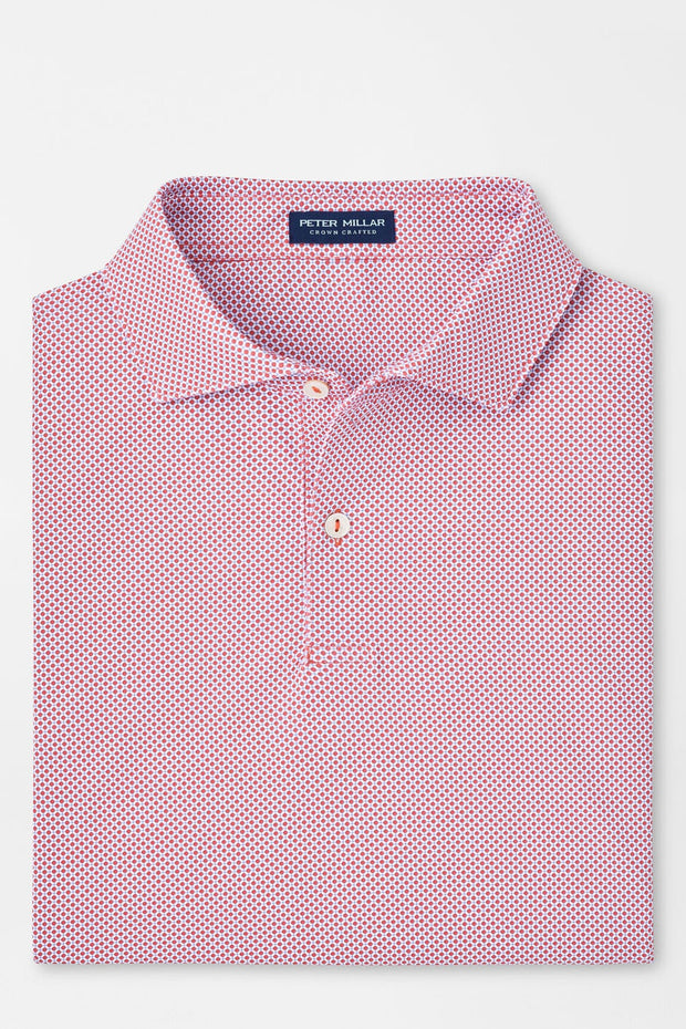 DELANCEY DOT PERFORMANCE JERSEY POLO