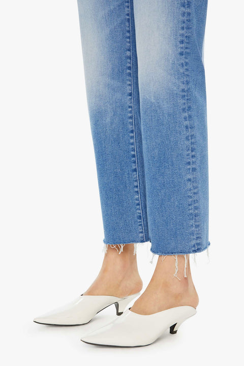 THE MID RISE RAMBLER ZIP ANKLE FRAY