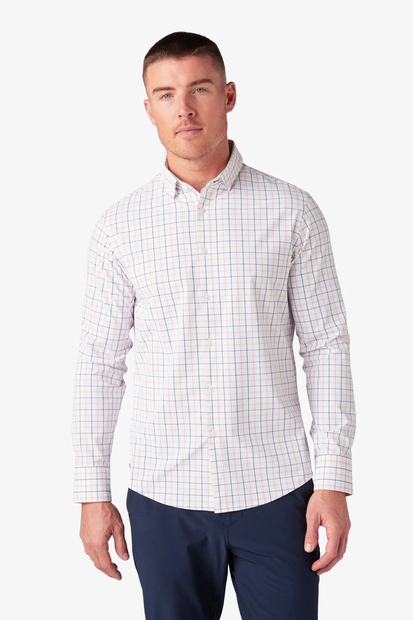 LEEWARD NO TUCK LS SHIRT (1WS-1606)