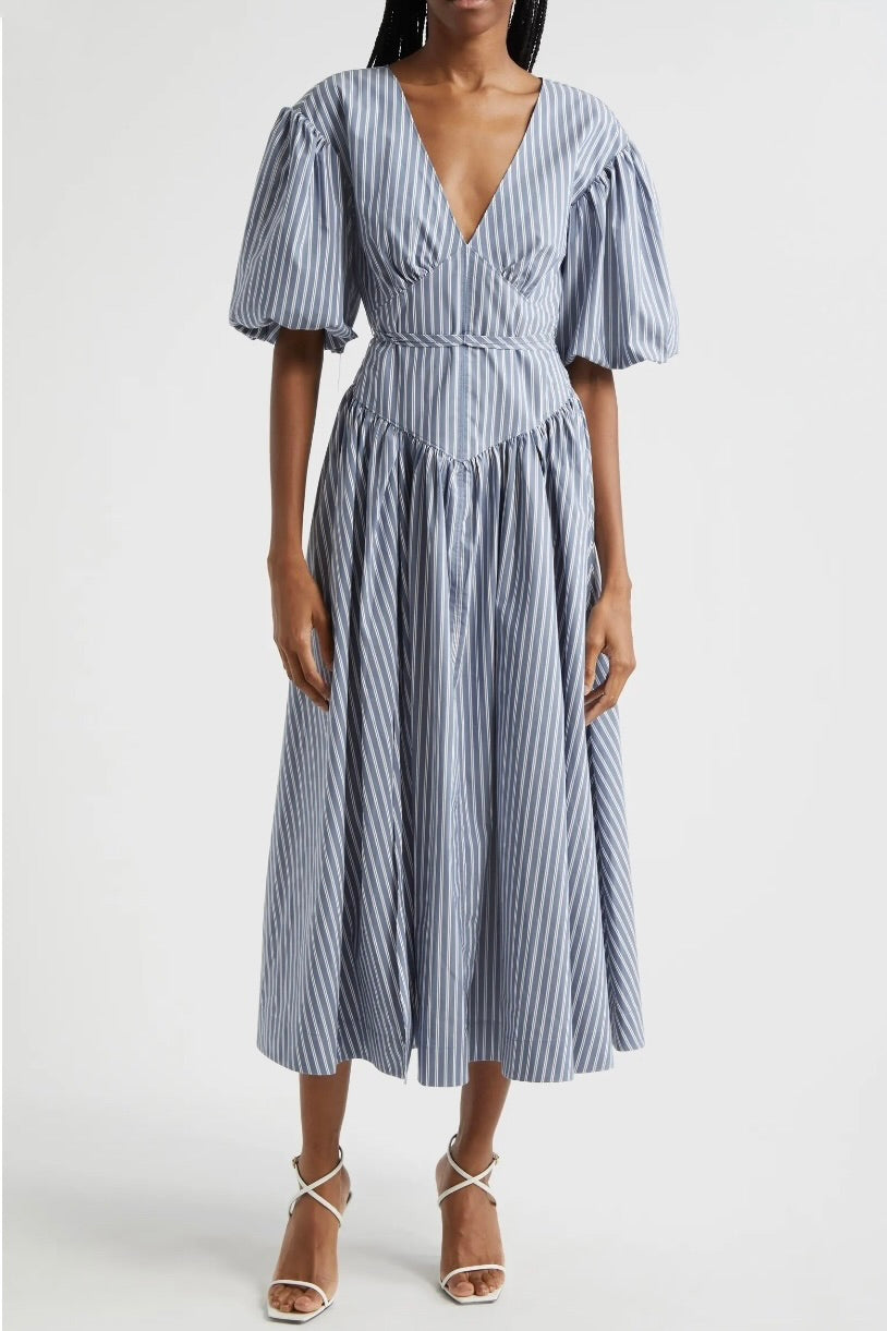 SABRINA STRIPE MACAULAY DRESS