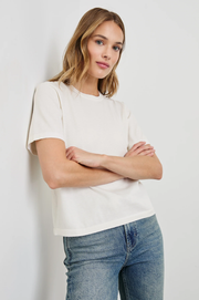 COTTON CASHMERE SS TEE