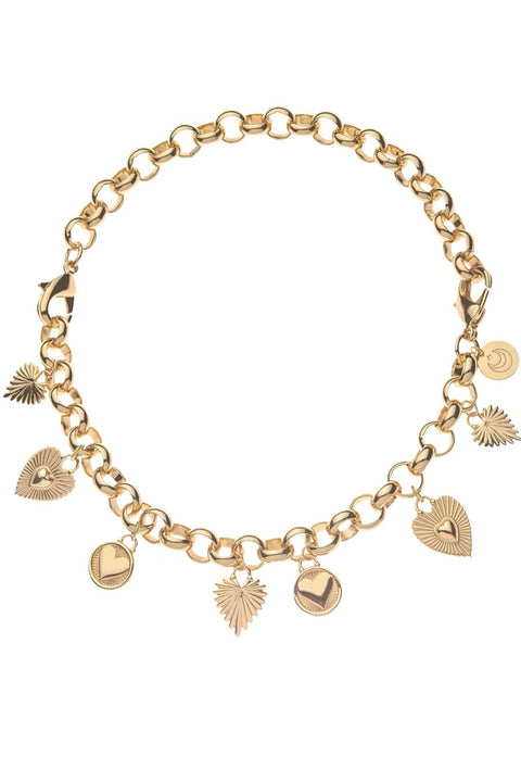 HOW CHARMING LOVE CONVERTIBLE NECKLACE/BRACELET