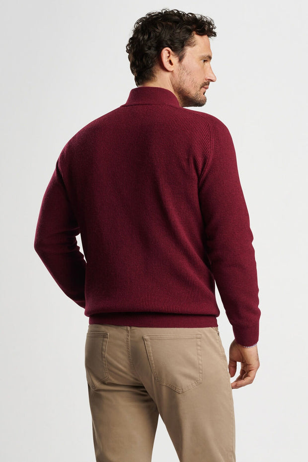 RUXTON RIB MOCK SWEATER