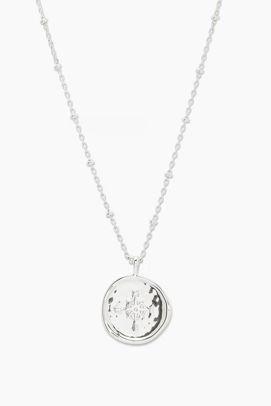 COMPASS COIN NECKLACE