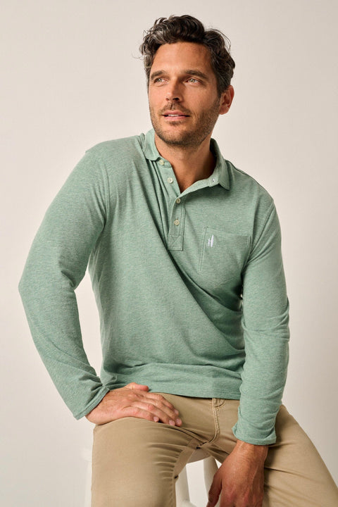 L/S CUTLER KNIT POLO (JMPL100020)