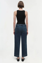 JENNY BELTED CROPPED PANT (524-4079)