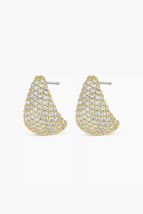 BANKS SHIMMER EARRINGS- GLD