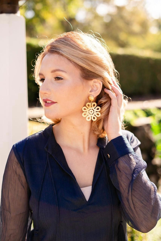 CAMERAN EARRINGS- GOLD