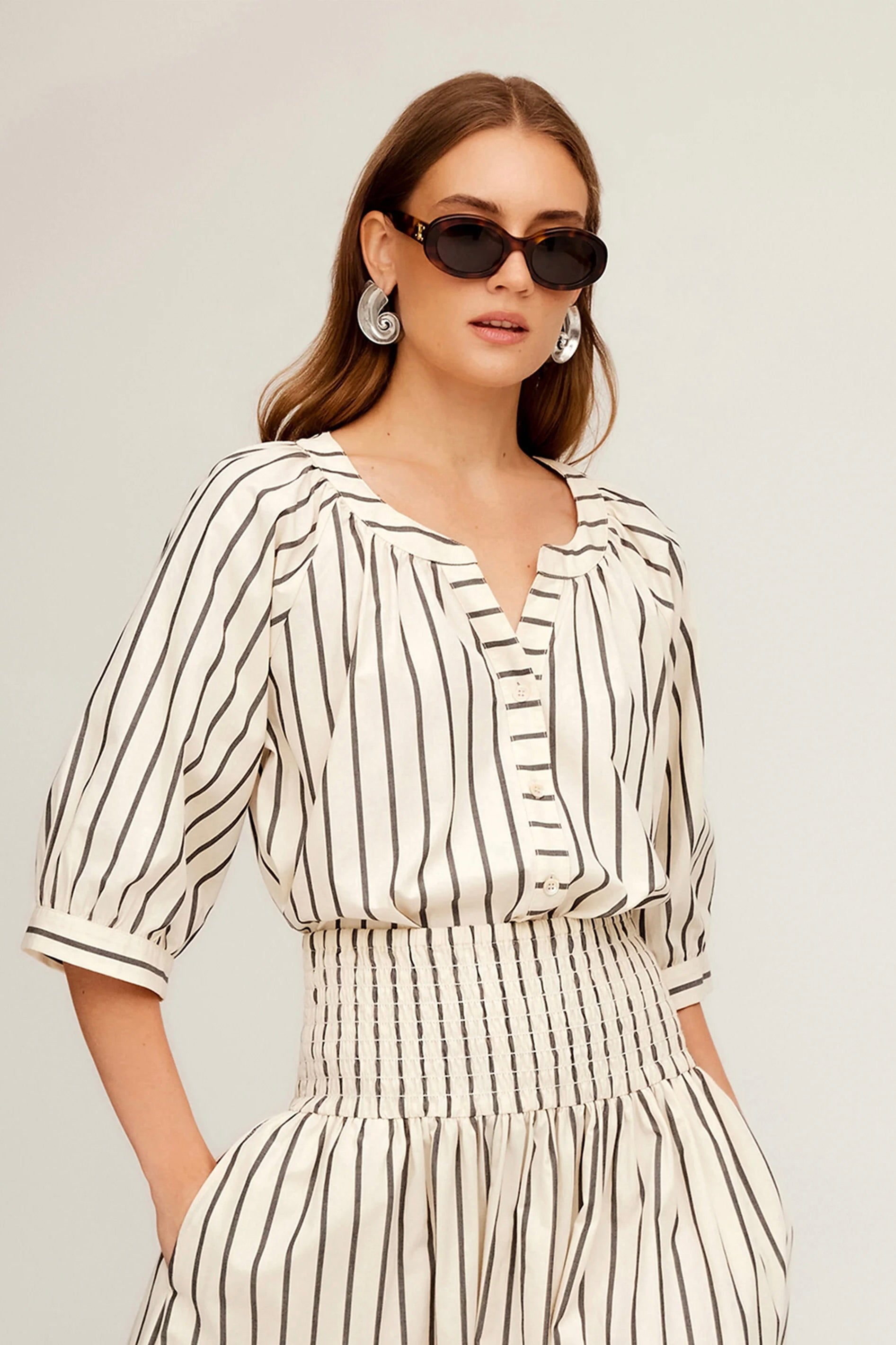 RILYN STRIPE SHIRT