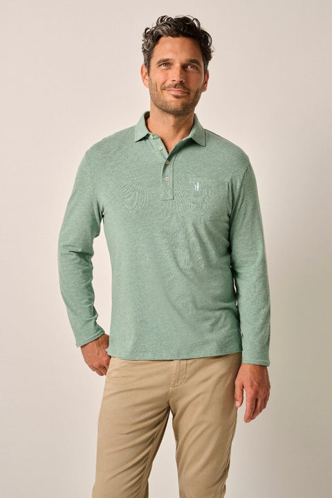 L/S CUTLER KNIT POLO (JMPL100020)