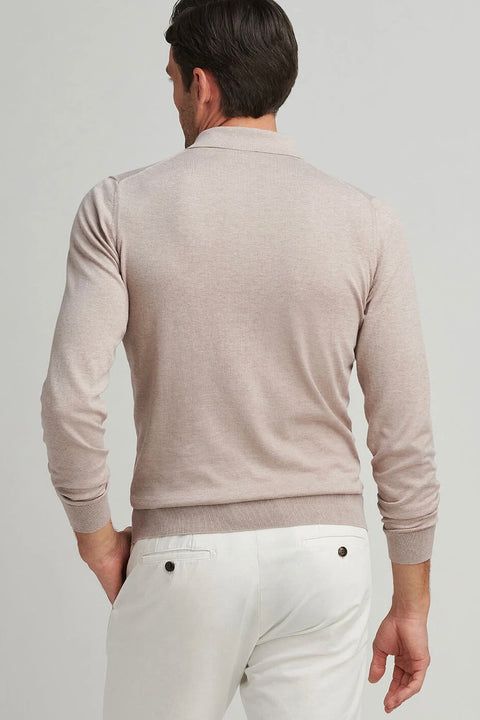 MARINER SEA ISLAND SWEATER POLO CHBR