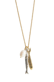 SARDINA NECKLACE- GOLD/SILVER