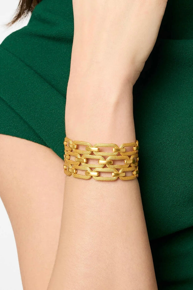 CHEVAL PAPERCLIP CUFF- GOLD