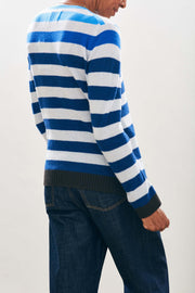 GRADIENT STRIPE CREW (ZNC25-019)