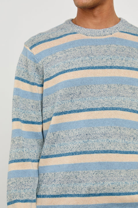 OLSEN LS CREWNECK BLU