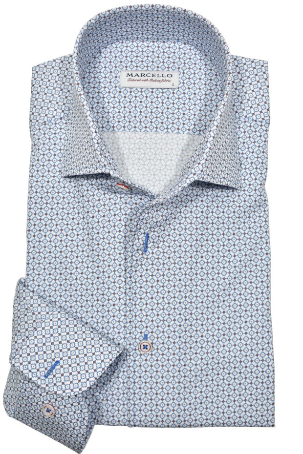 ROLL COLLAR LS SHIRT (W879R)