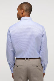 LUXURY MICRO STRIPE MODERN FIT KENT COLLAR SHIRT