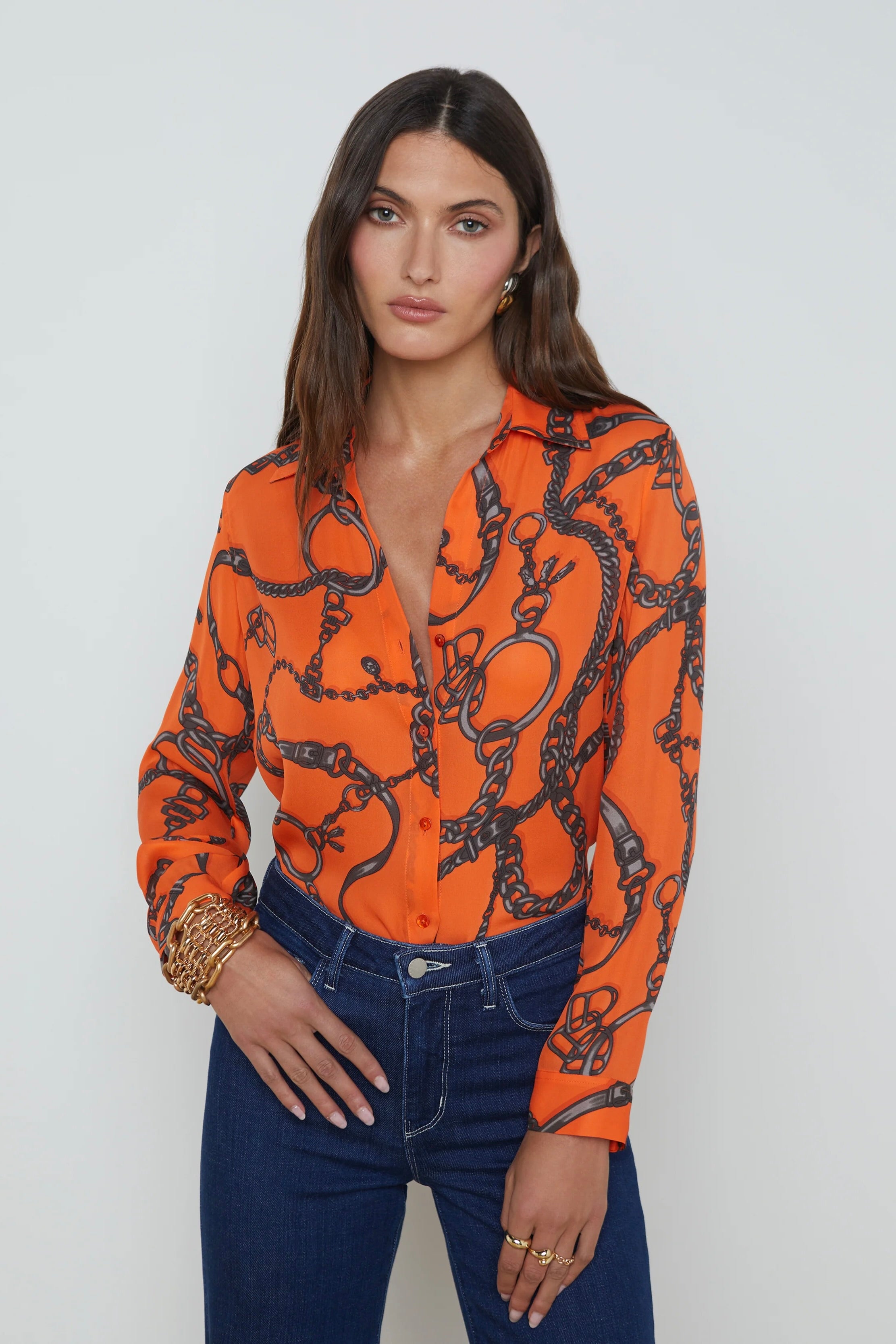 NINA LONG SLEEVE BLOUSE