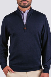 EXTRA FINE MERINO 1/4 ZIP