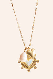 BACCHUS CHARM NECKLACE- GLD