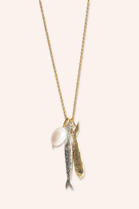 SARDINA NECKLACE- GOLD/SILVER