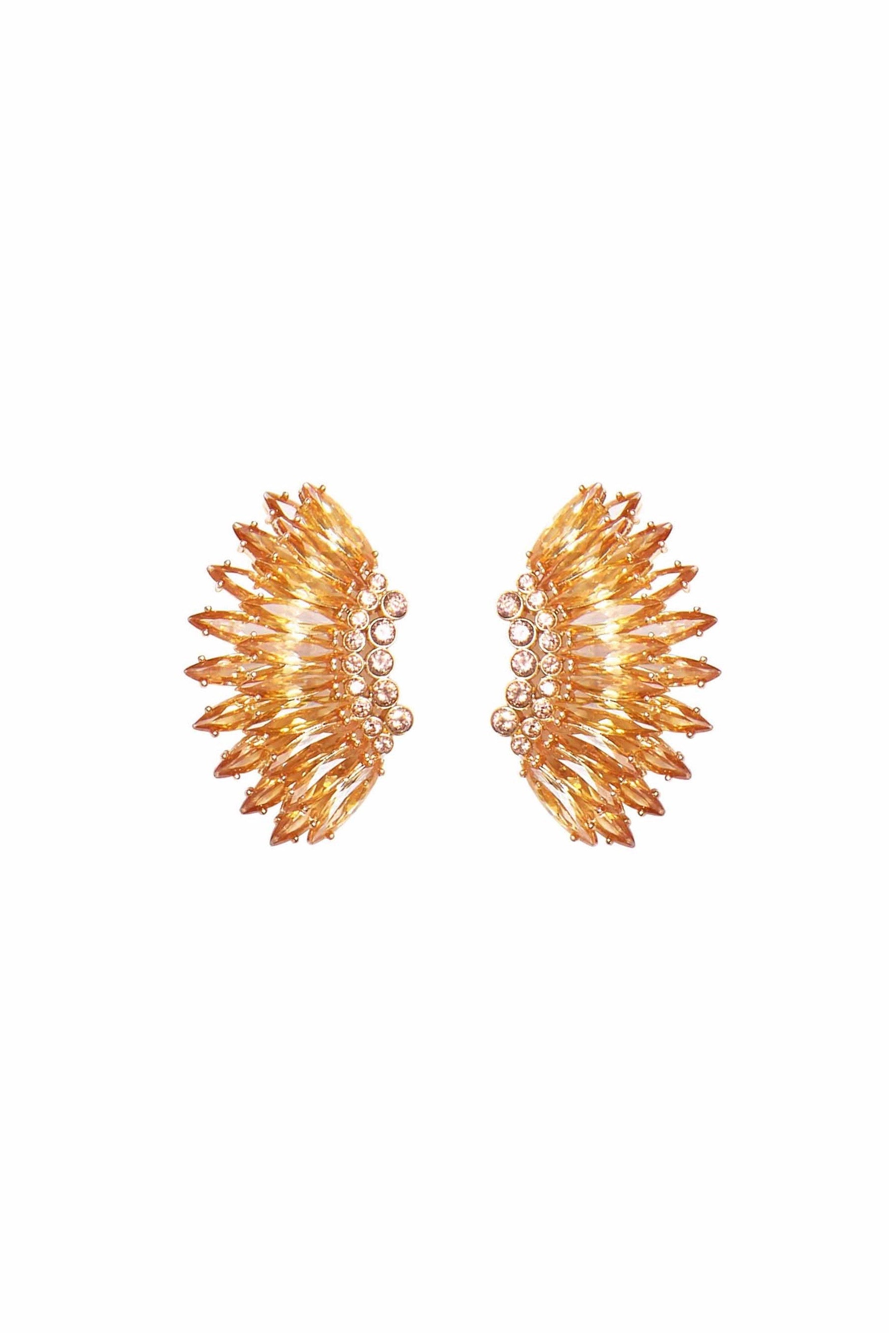 CRYSTAL MINI MADELINE EARRINGS