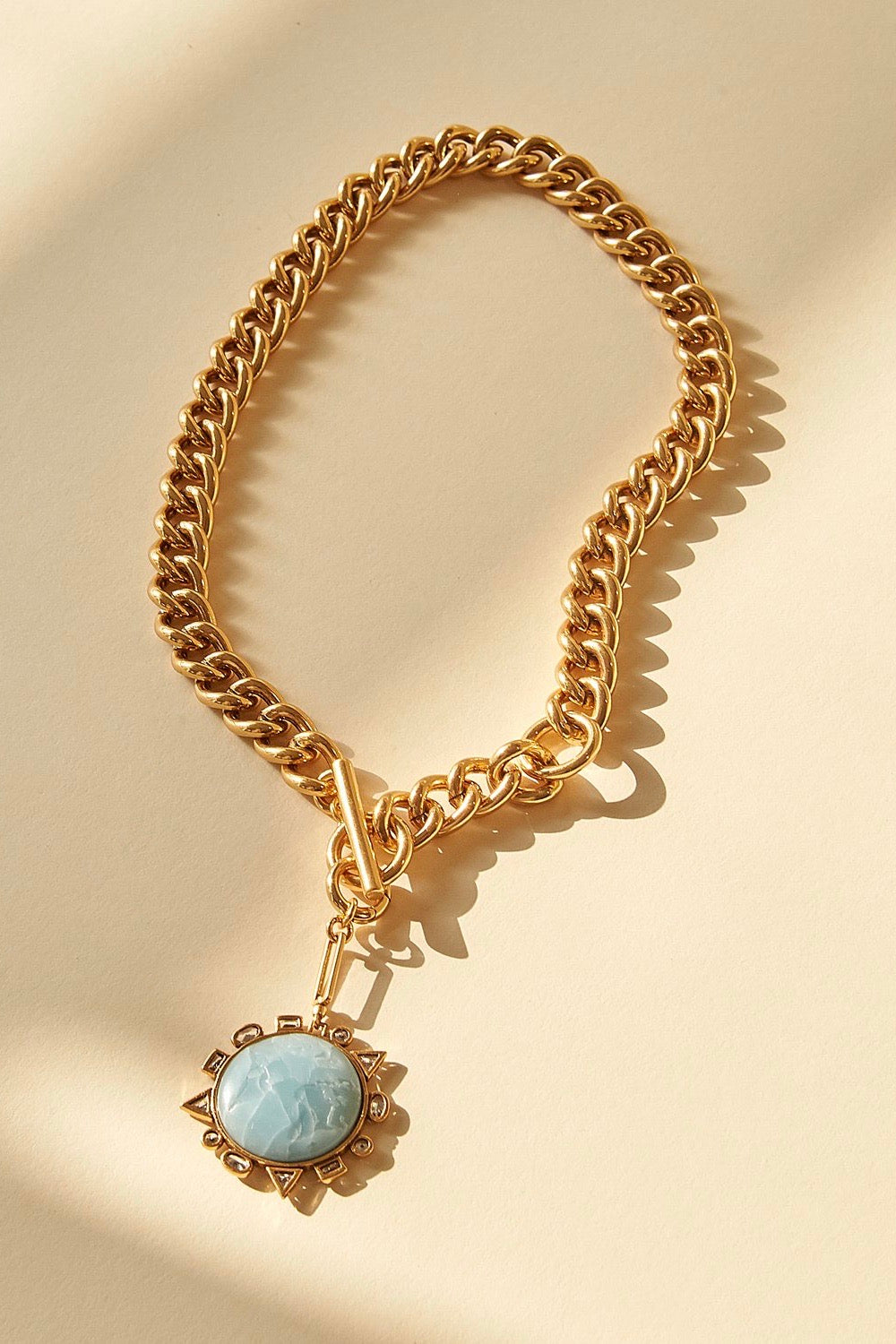 ODYSSEY NECKLACE- BABY BLUE